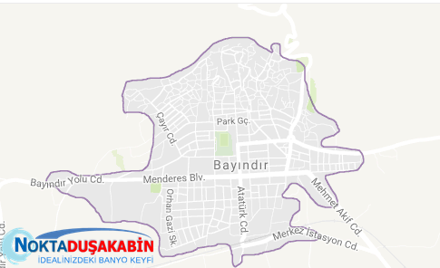 Bayındır Nerede Haritası ve Bayındır Mahalleleri - İzmir 