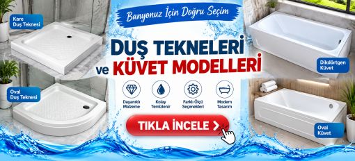 duşteknesi küvet modelleri 