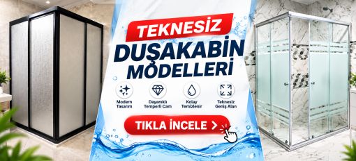 teknesiz duşakabin
